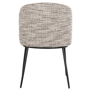 Dining chair Elvi trendy nature fire retardant (Set of 2) - Canwell Interiors Limited - Richmond