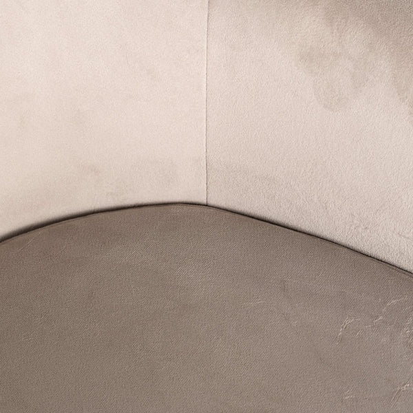Dining chair Fay khaki velvet fire retardant - Canwell Interiors Limited - Richmond