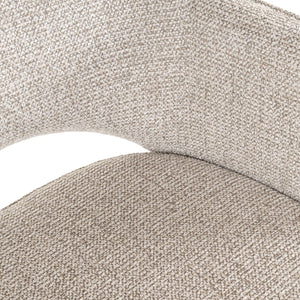 Dining chair Giovanna natural fancy fire retardant - Canwell Interiors Limited - Richmond