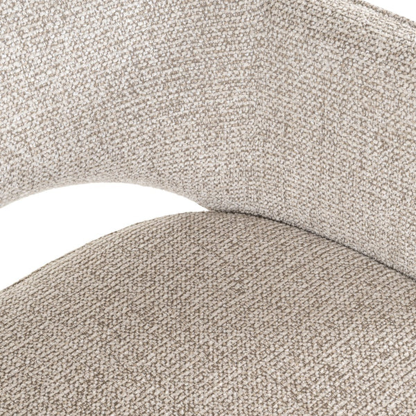 Dining chair Giovanna natural fancy fire retardant - Canwell Interiors Limited - Richmond
