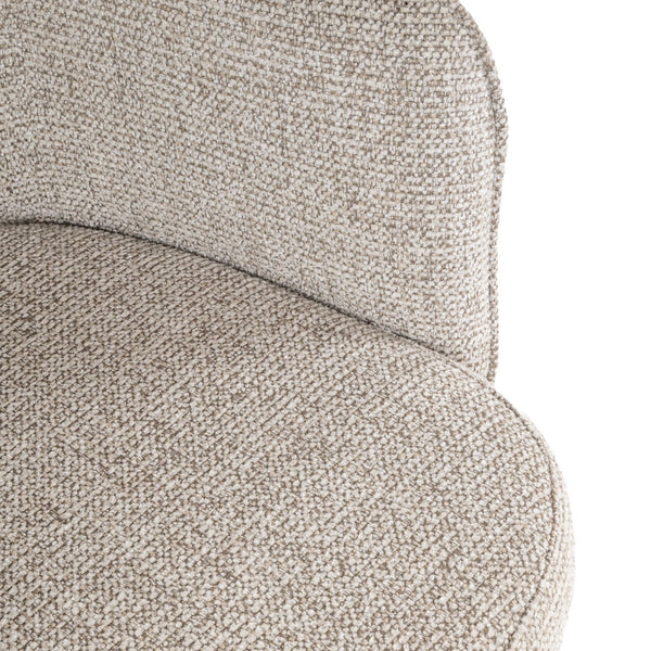 Dining chair Giovanna natural fancy fire retardant - Canwell Interiors Limited - Richmond