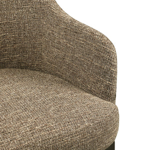 Dining chair Hadley brown tweed fire retardant - Canwell Interiors Limited - Richmond