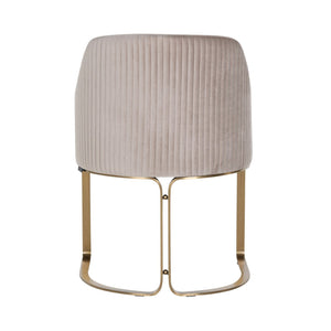 Dining chair Hadley khaki velvet fire retardant - Canwell Interiors Limited - Richmond