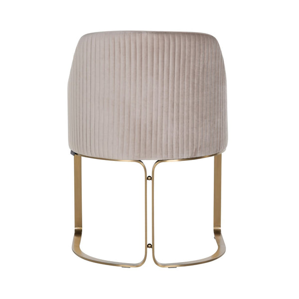 Dining chair Hadley khaki velvet fire retardant - Canwell Interiors Limited - Richmond