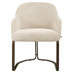 Dining chair Hadley natural boldweave fire retardant - Canwell Interiors Limited - Richmond