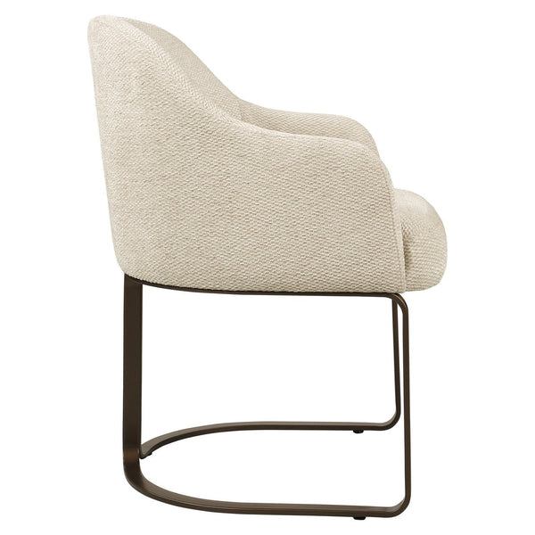 Dining chair Hadley natural boldweave fire retardant - Canwell Interiors Limited - Richmond