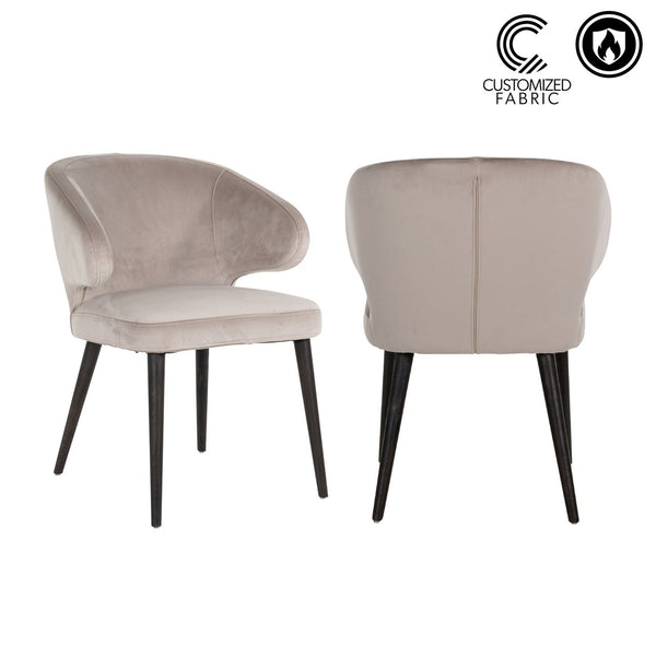 Dining chair Indigo customized fire retardant - Canwell Interiors Limited - Richmond