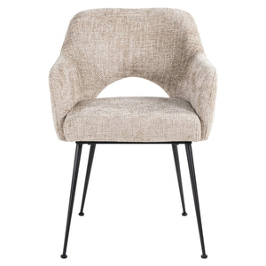Dining chair Jenthe renegade desert fire retardant - Canwell Interiors Limited - Richmond
