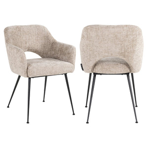 Dining chair Jenthe renegade desert fire retardant - Canwell Interiors Limited - Richmond