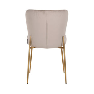 Dining chair Odessa khaki velvet fire retardant (Set of 2) - Canwell Interiors Limited - Richmond