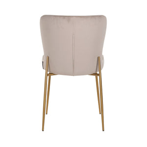 Dining chair Odessa khaki velvet fire retardant (Set of 2) - Canwell Interiors Limited - Richmond