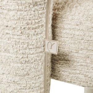 Dining chair Soho natural linear fire retardant - Canwell Interiors Limited - Richmond