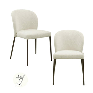 Dining Chair Stacker Biscotti Fire Retardant (Set of 2) - XShowhome Limited - Richmond