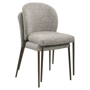 Dining Chair Stacker Earth Tweed Fire Retardant (Set of 2) - XShowhome Limited - Richmond