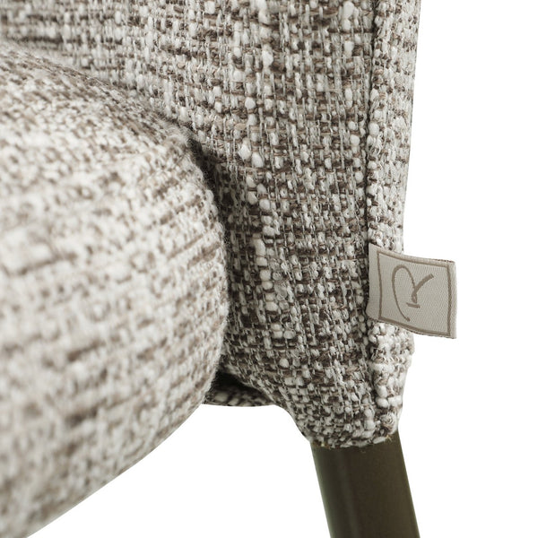 Dining Chair Stacker Earth Tweed Fire Retardant (Set of 2) - XShowhome Limited - Richmond