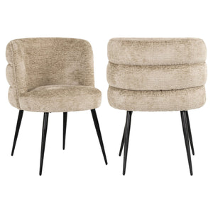 Dining chair Stella desert fusion fire retardant - Canwell Interiors Limited - Richmond