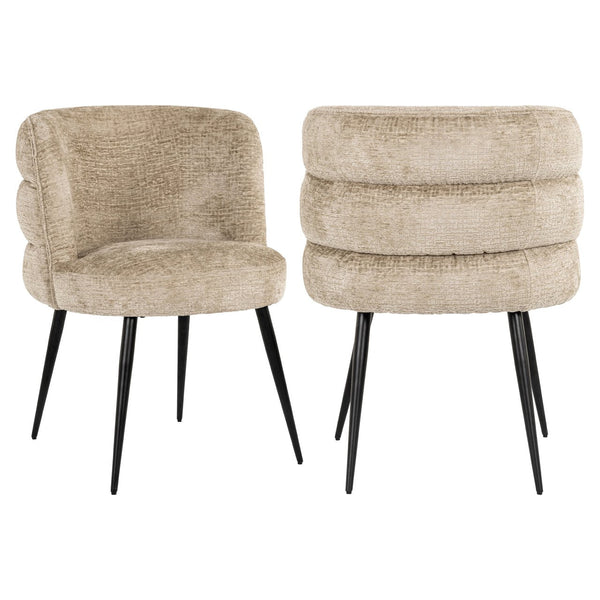 Dining chair Stella desert fusion fire retardant - Canwell Interiors Limited - Richmond