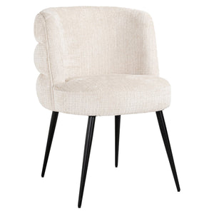 Dining chair Stella niagara beige fire retardant - Canwell Interiors Limited - Richmond