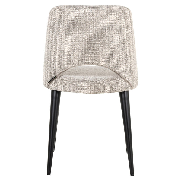 Dining chair Tabitha natural fancy fire retardant (Set of 2) - Canwell Interiors Limited - Richmond