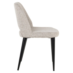 Dining chair Tabitha natural fancy fire retardant (Set of 2) - Canwell Interiors Limited - Richmond
