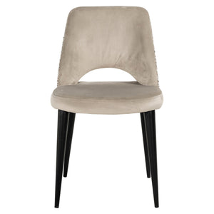 Dining chair Tabitha trendy nature fire retardant (Set of 2) - Canwell Interiors Limited - Richmond