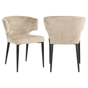 Dining chair Taylor desert fusion fire retardant - Canwell Interiors Limited - Richmond