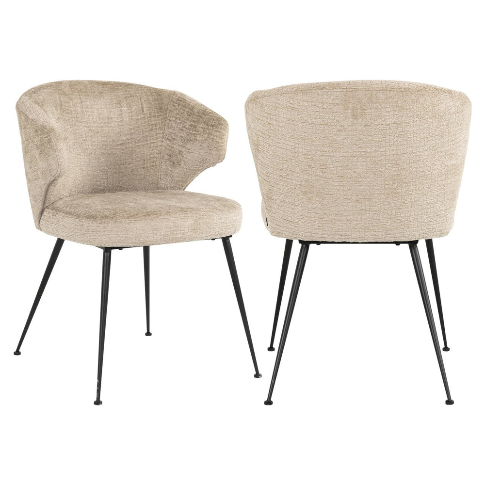 Dining chair Xandra desert fusion fire retardant - Canwell Interiors Limited - Richmond