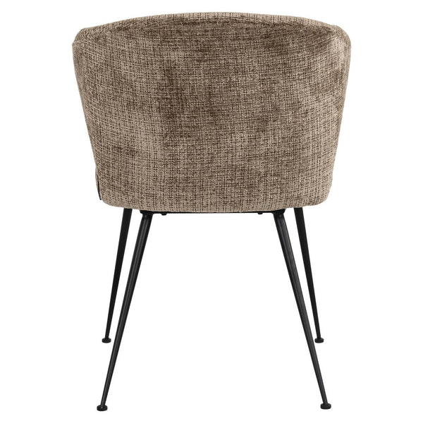 Dining chair Xandra niagara stone fire retardant - Canwell Interiors Limited - Richmond