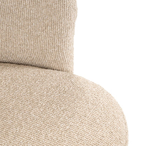 Dining chair Zendaya biscotti swivel fire retardant - Canwell Interiors Limited - Richmond