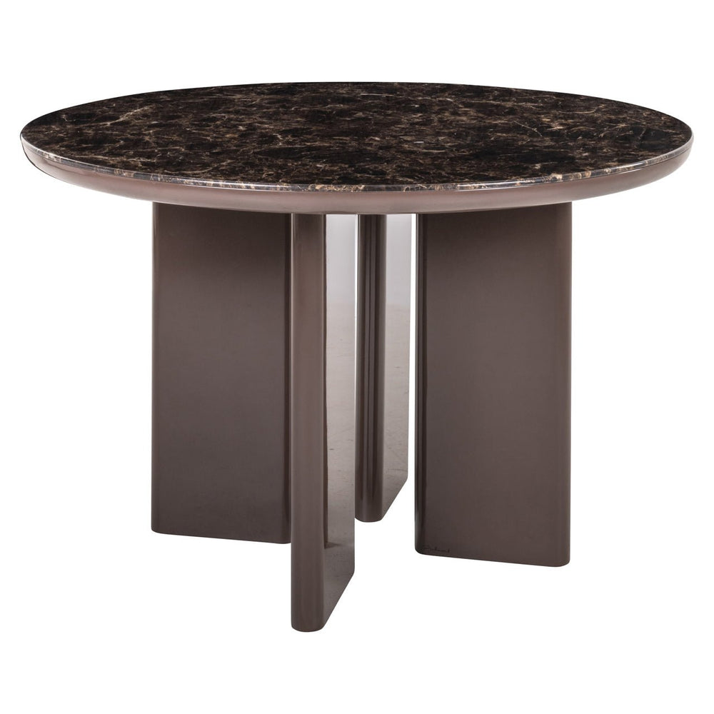 Dining table Almundi chocolat brown 120Ø - Canwell Interiors Limited - Richmond