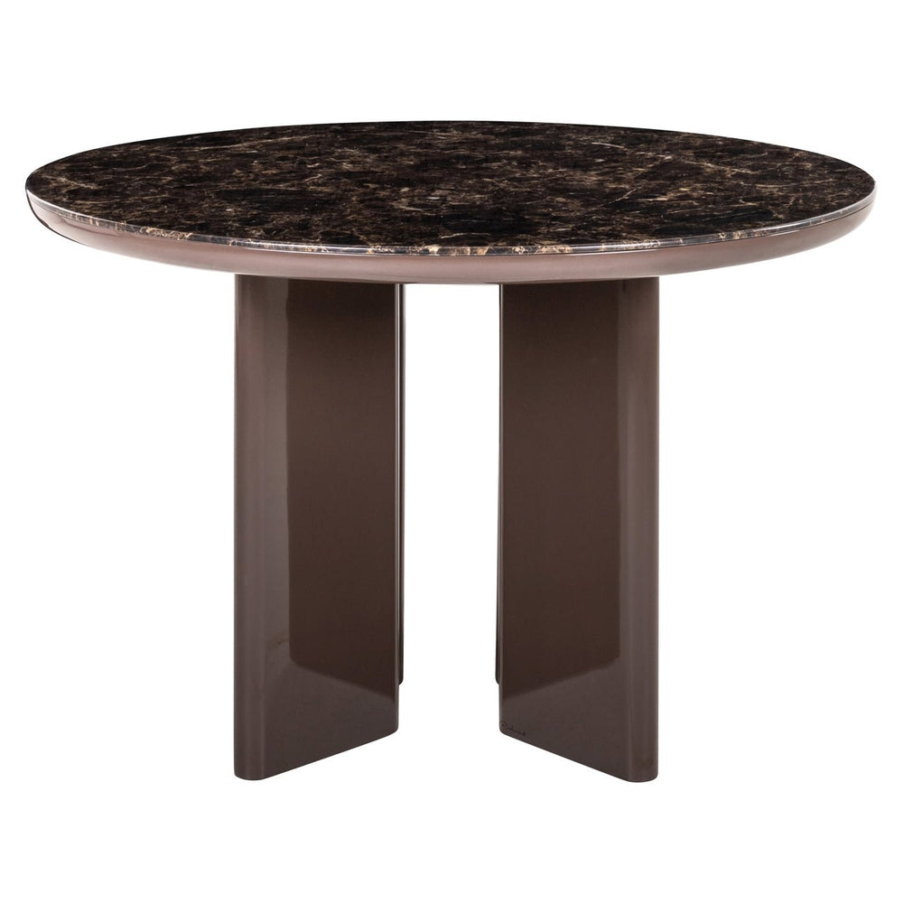 Dining table Almundi chocolat brown 120Ø - Canwell Interiors Limited - Richmond