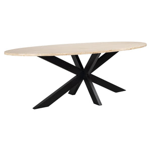 Dining table Avalon bronze oval 230 - Canwell Interiors Limited - Richmond