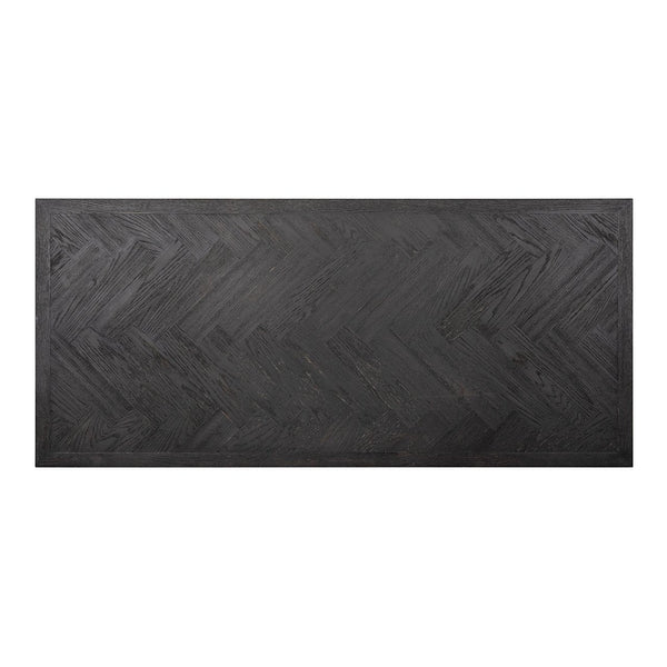 Dining Table Blackbone 200 (black Rustic) - Canwell Interiors Limited - Richmond