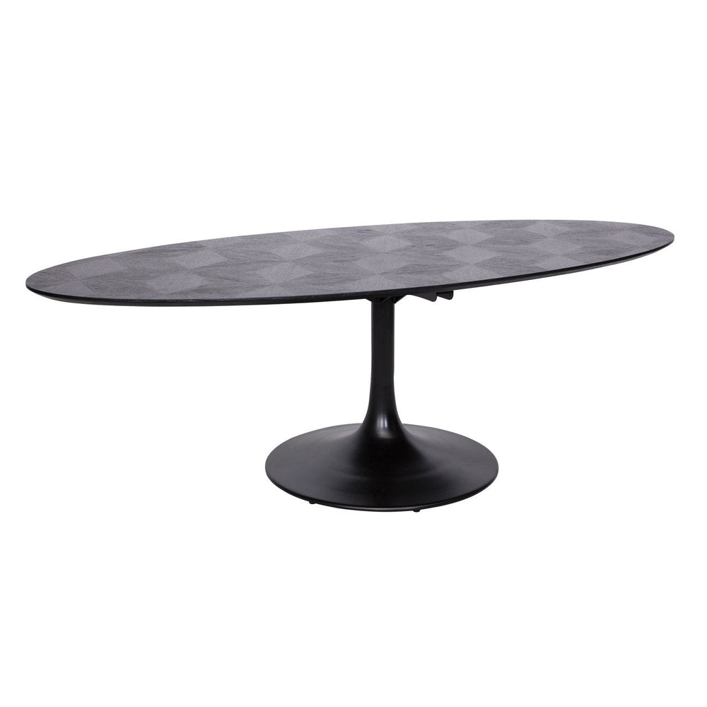 Dining table Blax black oval 250 - Canwell Interiors Limited - Richmond