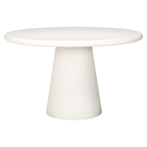 Dining table Bloomstone white 130Ø - Canwell Interiors Limited - Richmond