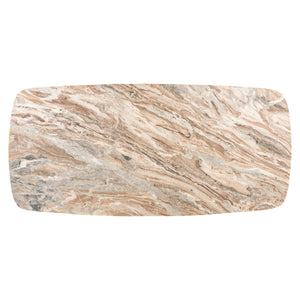 Dining Table Bottega Blush Beige Danish Oval 220 - XShowhome Limited - Richmond