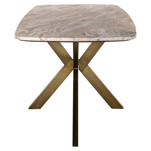 Dining Table Bottega Blush Beige Danish Oval 220 - XShowhome Limited - Richmond