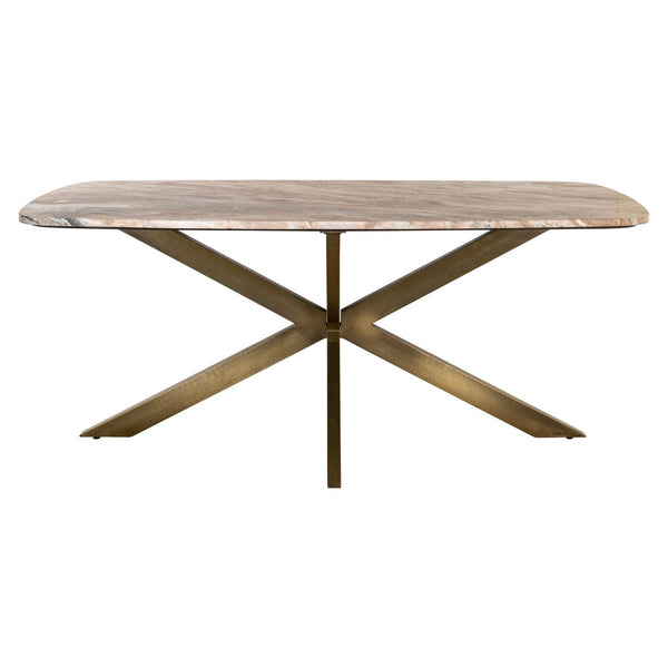 Dining Table Bottega Blush Beige Danish Oval 220 - XShowhome Limited - Richmond