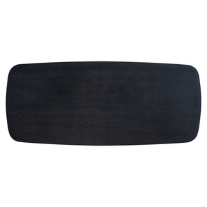 Dining table Cambon dark coffee danish oval 230 - Canwell Interiors Limited - Richmond