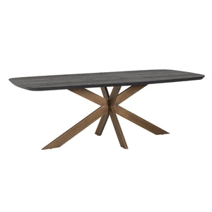 Dining table Cambon dark coffee danish oval 230 - Canwell Interiors Limited - Richmond