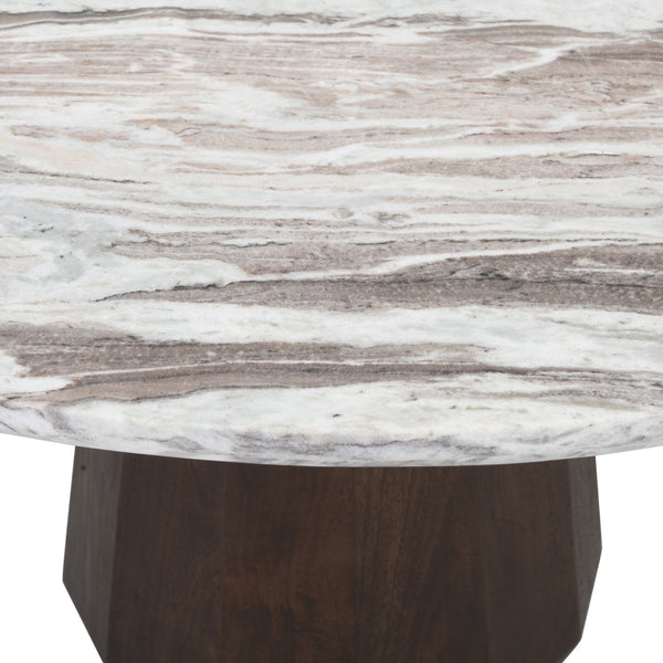 Dining table Oberoy Blush beige 130Ø - Canwell Interiors Limited - Richmond