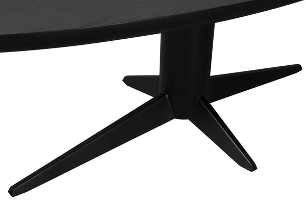 Dining table Rayford black oval 230 - Canwell Interiors Limited - Richmond