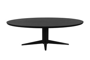 Dining table Rayford black oval 230 - Canwell Interiors Limited - Richmond