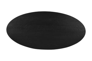 Dining table Rayford black oval 230 - Canwell Interiors Limited - Richmond