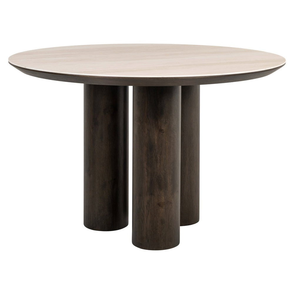 Dining table Ritz brown 120Ø - Canwell Interiors Limited - Richmond