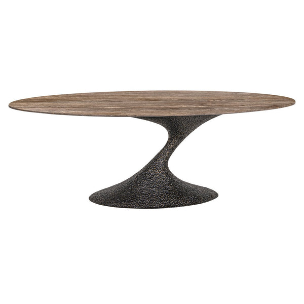 Dining table Russo brown oval 235 - ID15420510634314 - Canwell Interiors Limited - Richmond