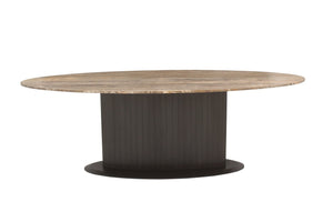 Dining table Russo brown oval 235 - ID15420516172106 - Canwell Interiors Limited - Richmond