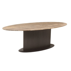 Dining table Russo brown oval 235 - ID15420516172106 - Canwell Interiors Limited - Richmond