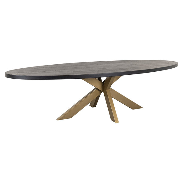 Dining Table Watson 235 Incl. Spider Leg Gold (black) - Canwell Interiors Limited - Richmond