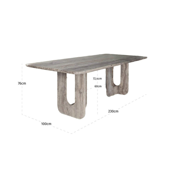 Dining Table Westin Grey 230 - XShowhome Limited - Richmond